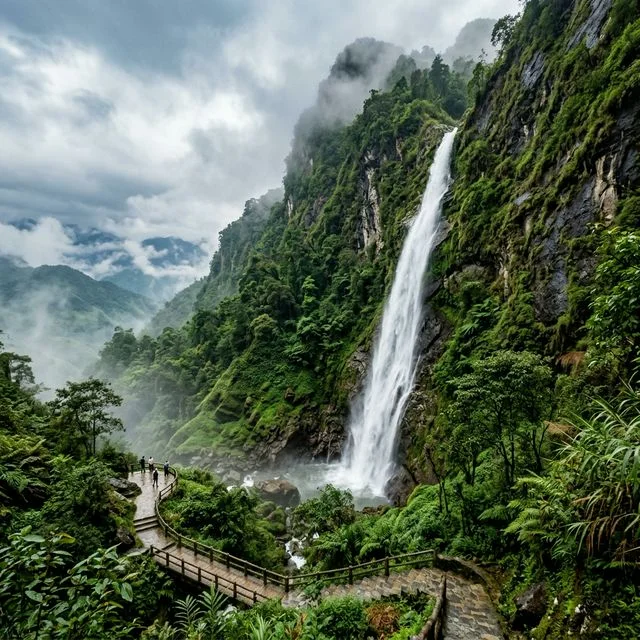 Silver Waterfall and Love Waterfall in Sapa: the Ultimate Motorbike Day Trip