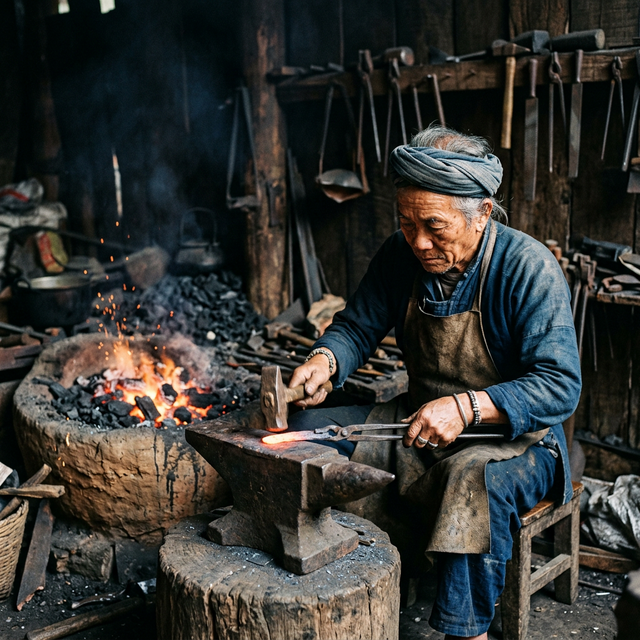 L'argenterie des ethnies de Sapa