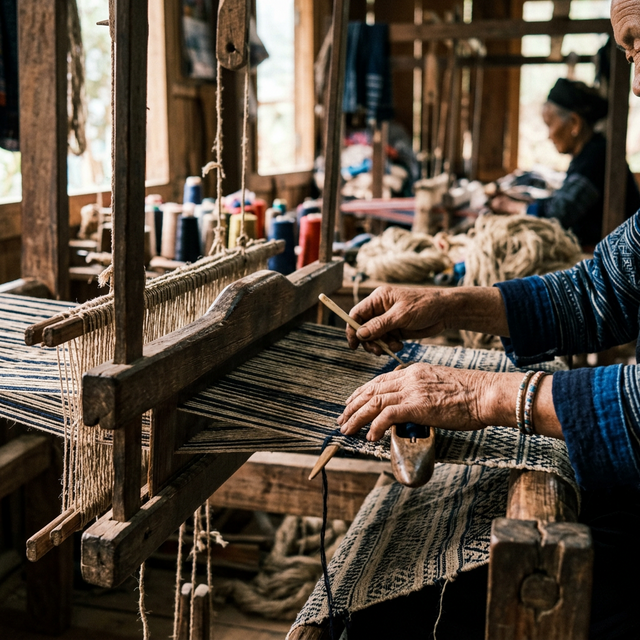 Le tissage traditionnel de Sapa