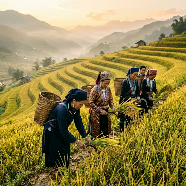 Festival Nouveau Riz Sapa