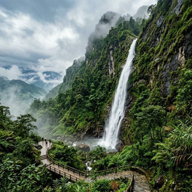 Cascade d'Argent Sapa